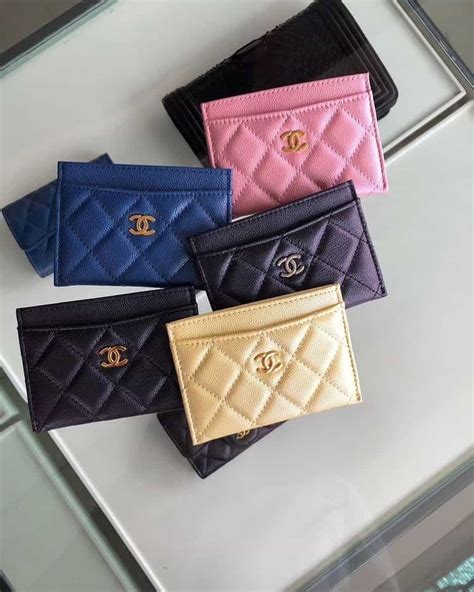 chanel card holder price in paris|Chanel zipped card holder.